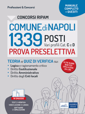 cover image of Concorsi RIPAM 1339 posti
